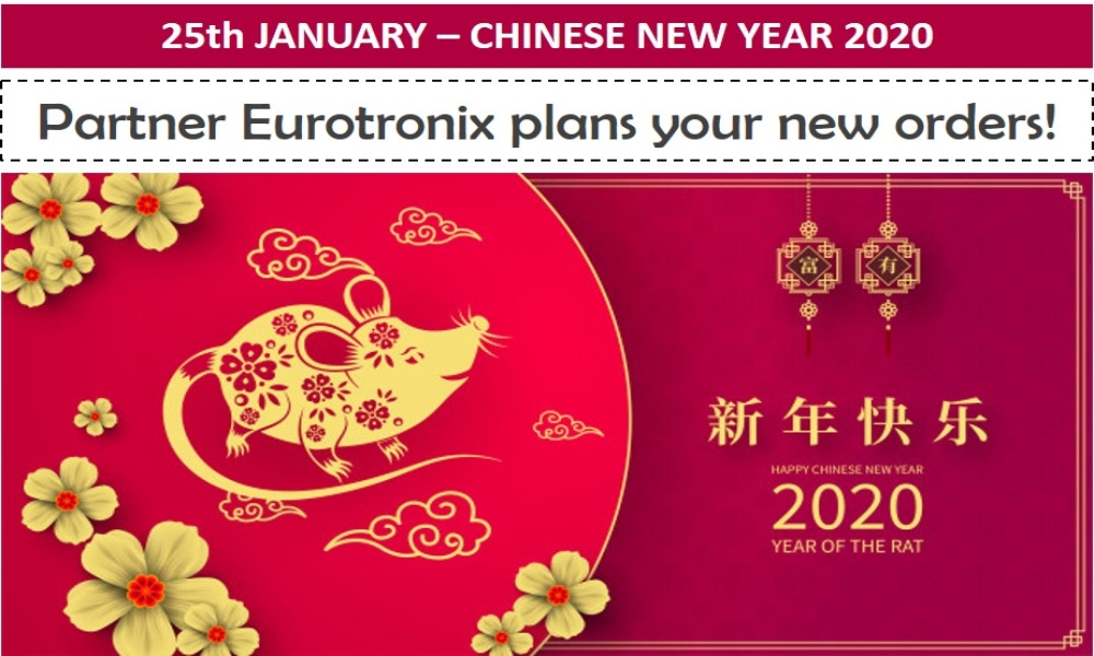 Plan your next orders - Chinese New Year
